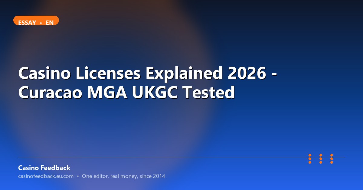 What a Curacao licence protects